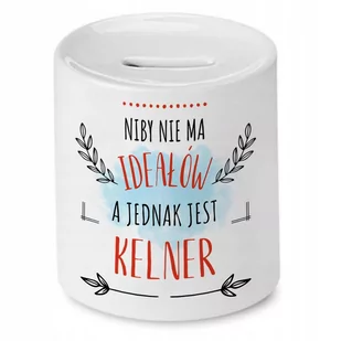 Skarbonka Dla Kelnera na Urodziny Imieniny Prezent z Nadrukiem ze Zdjęciem - Skarbonki Skarbonka Dla Kelnera na Urodziny Imieniny Prezent z Nadrukiem ze Zdjęciem - Skarbonki - miniaturka - grafika 1