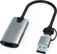 Inne akcesoria audio-wideo - System przekazu sygnału AV Spreest USB 3.0 - Grabber Nagrywarka Obrazu PC HDMI 4K OBS - miniaturka - grafika 1