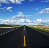 Plakaty - Road through South Pass in the Rocky Mountains., Carol Highsmith - plakat 60x60 cm - miniaturka - grafika 1