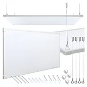 Ogrzewanie przenośne - Grzejnik Na Podczerwień Panelowy Elektryczny Promiennik Ciepła 500W do 17m2 - miniaturka - grafika 1