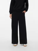 Spodnie sportowe damskie - Vero Moda Spodnie dresowe w kolorze czarnym - miniaturka - grafika 1