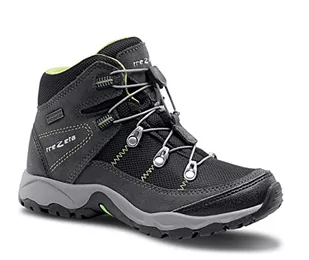 Trezeta Unisex dziecięce buty trekkingowe Twister Wp Kid, czarny szary, 32 EU - Buty dla chłopców - miniaturka - grafika 1