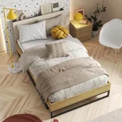 Szafy i szafki dla dzieci - Łóżko Teen Flex loft 90x200 cm - miniaturka - grafika 1