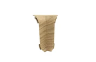 Listwy przypodłogowe - Narożnik wewnętrzny do listew przypodłogowych STERN 302 115x90x30mm Dąb Classic - miniaturka - grafika 1