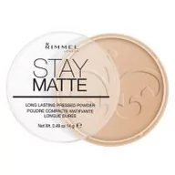 Bronzery i konturowanie twarzy - Rimmel Rimmel Long Lasting Pressed Powder Stay Matte Puder Do Twarzy Matujący 004 Standstorm 14g - miniaturka - grafika 1