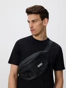 Nerki - Reserved - Wodoodporna saszetka nerka - czarny - miniaturka - grafika 1