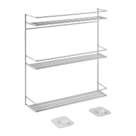 Pojemniki na przyprawy - Ścienna trzypoziomowa półka na przyprawy - Metaltex - miniaturka - grafika 1