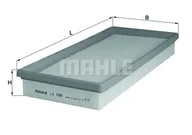 Filtry powietrza - Filtr powietrza Mahle LX 799 - miniaturka - grafika 1