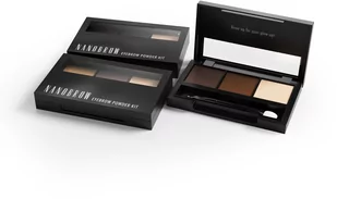 Nanobrow Eyebrow Powder Kit Medium - Akcesoria i kosmetyki do stylizacji brwi - miniaturka - grafika 3