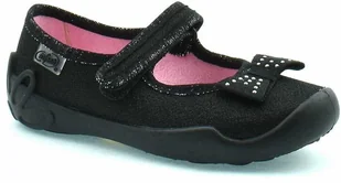 Balerinki z kokardą na rzep 114X240 Blanca - Buty dla dziewczynek - miniaturka - grafika 1