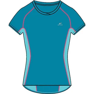Pro Touch Damski T-shirt Gaisa damska koszulka z krótkim rękawem niebieski Blue Aqua/Turquoise 42 - Koszulki i topy damskie - miniaturka - grafika 1