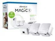 Powerline communications - Devolo Magic 1 WiFi mini Network Kit 1200 Mbit/s Przewodowa sieć LAN Wi-Fi Biały - miniaturka - grafika 1