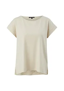 comma T-shirt damski, 0810 beżowy, 34 - Koszulki i topy damskie - miniaturka - grafika 1