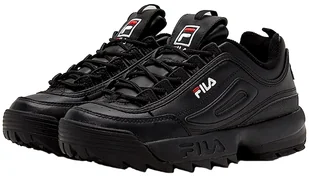 Buty Damskie Fila Disruptor Low Czarne R 38 - Buty sportowe damskie - miniaturka - grafika 1