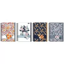 Beniamin Kołozeszyt B5 Flower kratka 96 kartek - Zeszyty szkolne - miniaturka - grafika 1