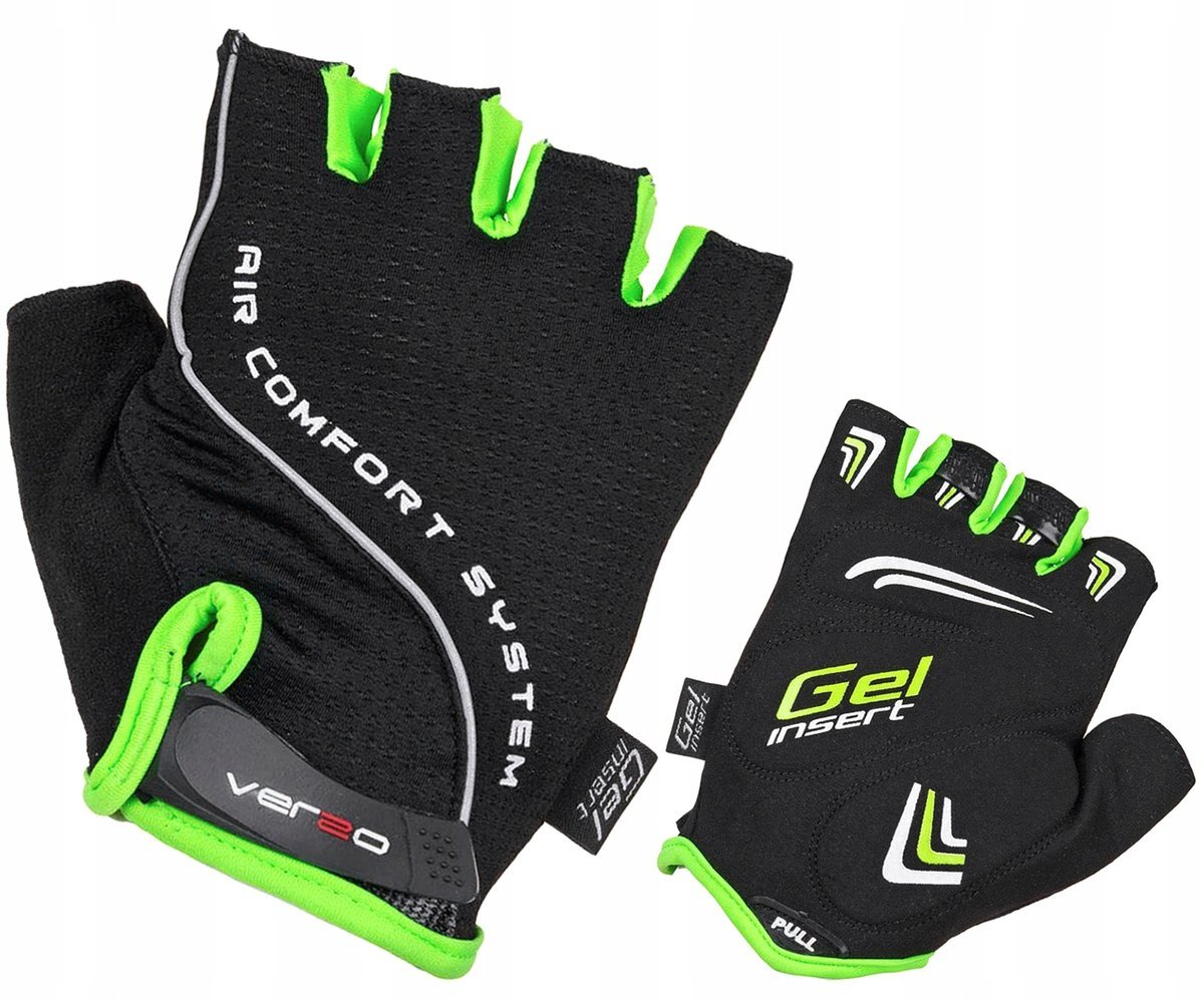 Rękawiczki Rowerowe Kolarskie Rękawiczki Na Rower Żelowe Verso S