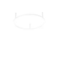 Lampy sufitowe - Ideal Lux Plafon ORACLE SLIM PL D050 ROUND biała 3000K 265971 265971/IL - miniaturka - grafika 1