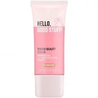 Kremy do twarzy - Essence Essence - HELLO, GOOD STUFF! TINTED BEAUTY CREAM - Nawilżający krem koloryzujący do twarzy - 30 ml - 20 MEDIUM - miniaturka - grafika 1