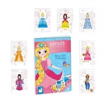 Janod zeszyt artystyczny pokaz mody księżniczki z bajek - Zabawki kreatywne - miniaturka - grafika 1