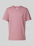 Koszulki męskie - T-shirt z nadrukiem z logo - miniaturka - grafika 1