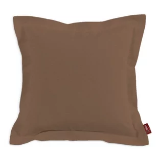 Dekoria Poszewka Mona na poduszkę brązowy 45 × 45 cm Loneta 131-133-09 - Poszewki na poduszki - miniaturka - grafika 1