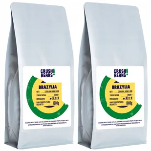 Kawa ziarnista 2kg BRAZYLIA Crush Beans Arabika - Kawa - miniaturka - grafika 1