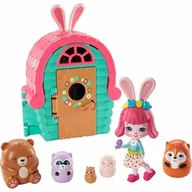 Domki dla lalek - Mattel Enchantimals. Domek zwierzaczki niespodz. GTM47 rozkładany - miniaturka - grafika 1