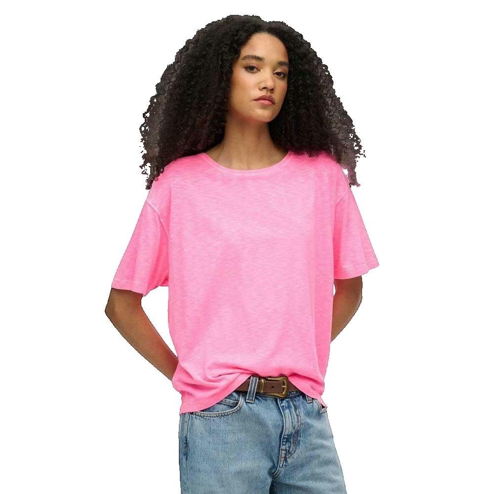 Superdry Studios Luźna Koszulka z Opadającymi Ramionami