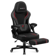 Fotele gamingowe - Fotel gamingowy obrotowy Huzaro Force 4.6 Carbon, do biura, Czarny - miniaturka - grafika 1