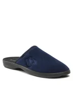 Kapcie męskie - Home & Relax Kapcie 020/TROPIC Granatowy - miniaturka - grafika 1