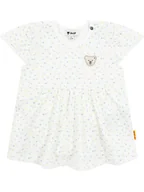 Body dla niemowląt - Steiff Sukienka-body w kolorze białym - miniaturka - grafika 1