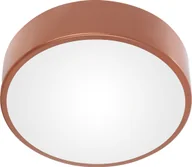 Lampy sufitowe - Lampa sufitowa Orno OVO plafon LED, 24W, 4000K, 2750lm, miedziana stal, klosz szklany matowy, IP20, ? 300 - miniaturka - grafika 1