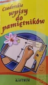 Poezja - Czaderskie wpisy do pamiętników - Anna Tkaczyk - książka - miniaturka - grafika 1