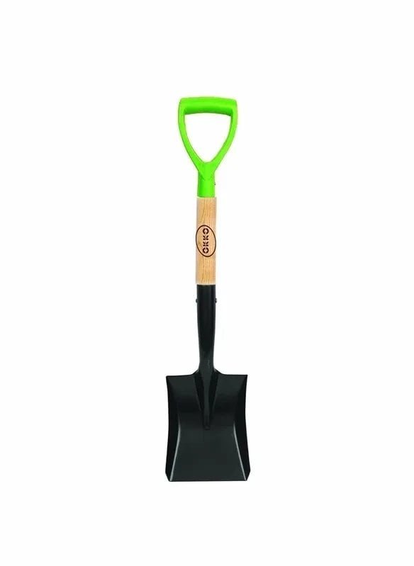 OKKO SHOVEL FOLDABLE WITH WOOD HANDLE S6725 O
