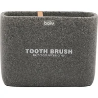Akcesoria łazienkowe - BALIV Kubek łazienkowy 140 szary - miniaturka - grafika 1