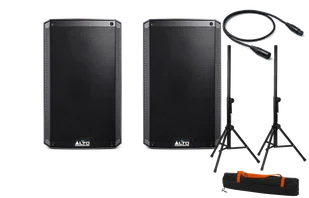 Alto Professional TS 310 Para + zestaw statywów + kable ♦ 30 DNI NA ZWROT ♦ GWARANCJA DOOR-TO-DOOR ♦ SZYBKA WYSYŁKA - Mikrofony estradowe - miniaturka - grafika 1