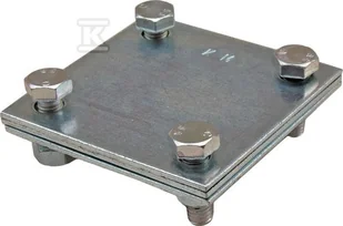 Złącze do bednarki B=40 mm (trzy płytki) - Piorunochrony - miniaturka - grafika 1
