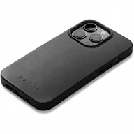Etui i futerały do telefonów - Mujjo Full Leather Case etui skórzane do iPhone 14 Pro kompatybilne z MagSafe black - miniaturka - grafika 1