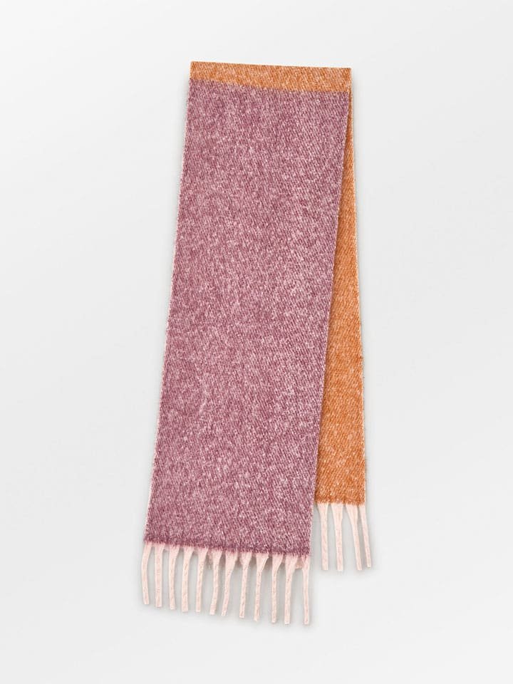 Becksöndergaard Szal w kolorze bordowo-pomarańczowym - 200 x 35 cm