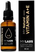 Witaminy i minerały - Mylabs, My Natural Vitamin A+e Witamina A E, 30 Ml - miniaturka - grafika 1