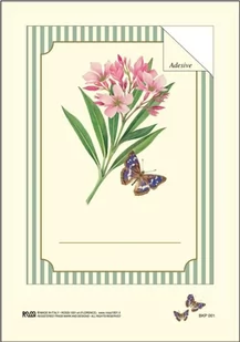 Naklejki dekoracyjne BKP 001 Motyl 6szt ROSSI - Zabawki kreatywne - miniaturka - grafika 1