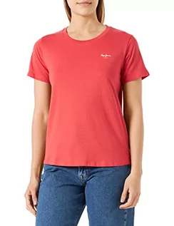 Koszulki i topy damskie - Pepe Jeans Damska koszulka na klatkę piersiową Wendy Studio, czerwona, XL, Czerwony studio, XL - grafika 1