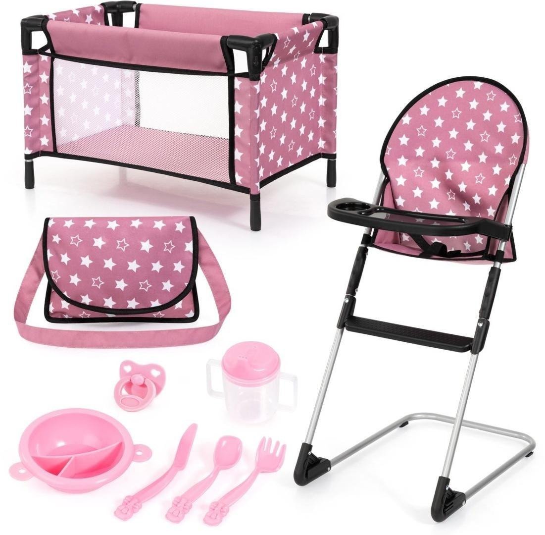 Zestaw podróżny 9w1 różowy