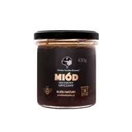 Miód - Miód gryczany 430g Pasieka Dziadka Brunona - miniaturka - grafika 1