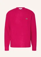 Swetry męskie - Lacoste Sweter pink - LACOSTE - miniaturka - grafika 1