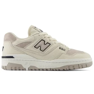 New Balance Buty Sneakersy Beżowe 550 BBW550RB - Sneakersy damskie - miniaturka - grafika 1