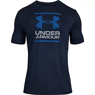 Under Armour granatowa koszulka męska GL Foundation SS T - XL 1326849 408_XL - Koszulki męskie - miniaturka - grafika 1