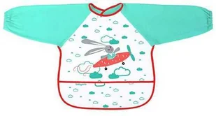 Śliniak z długim rękawem BABY ADVENTURER 837 Zielony 24m+ BabyOno - Śliniaki i fartuszki - miniaturka - grafika 1