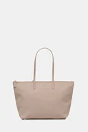 Torebki damskie - Lacoste torebka kolor beżowy NF1888PK - miniaturka - grafika 1