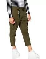 Spodenki męskie - Desigual Męskie spodnie Arvel Casual, zielony, 38 PL - miniaturka - grafika 1